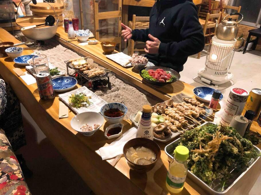 ゲストハウス+カフェわ　１日１組限定！ 築１００年の農家の古民家で宿泊体験、薪でお風呂沸かせます。焚き火もできます。 Kannami Bagian luar foto